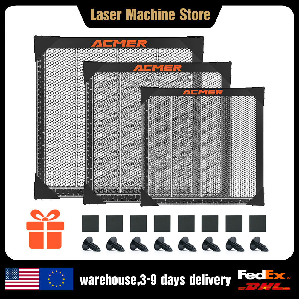 Industrial Laser Engraving Machine - ACMER Honeycomb Panel Laser Working Table