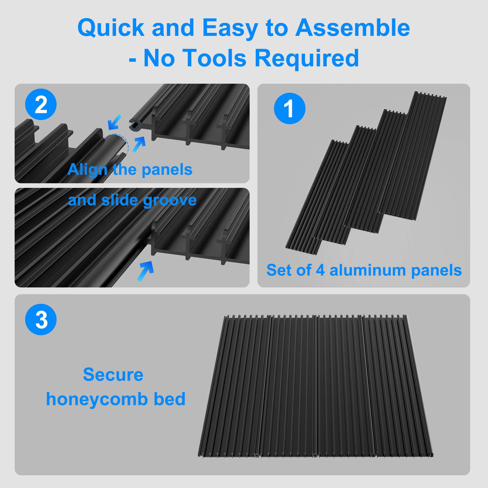Honeycomb Laser Bed - Laser Honeycomb Table 480/320/300/200mm Work Bed