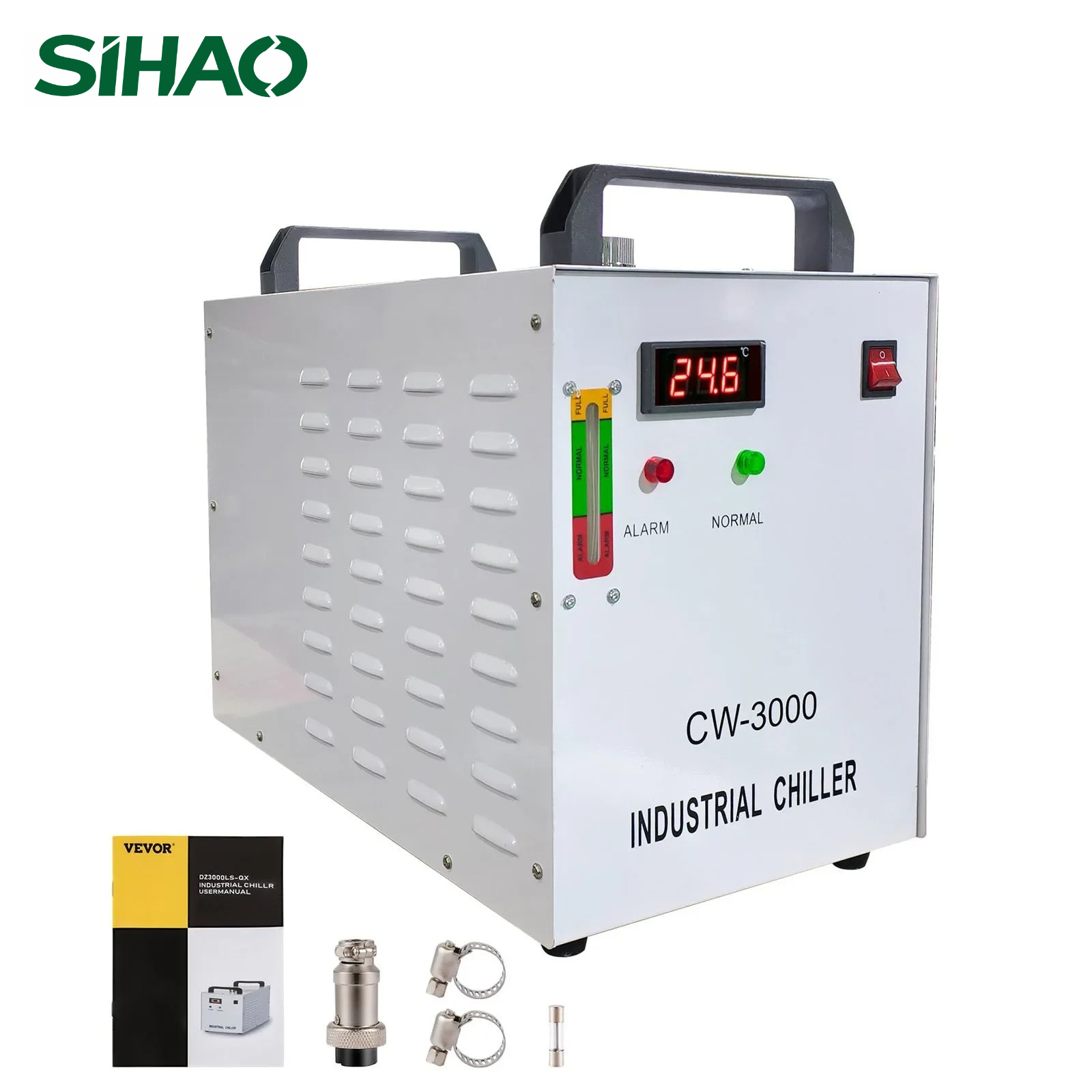 Laser Chiller Water Cooler - SIHAO CNC Industrial Water Chiller CW-5200
