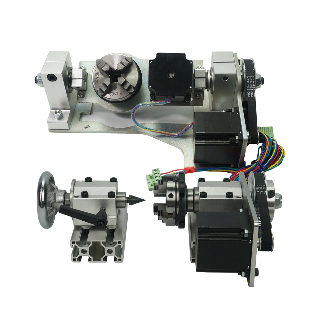 DIY 4th 5th Rotary Axis For Mi - Cnc Router Machine avaliação e preço