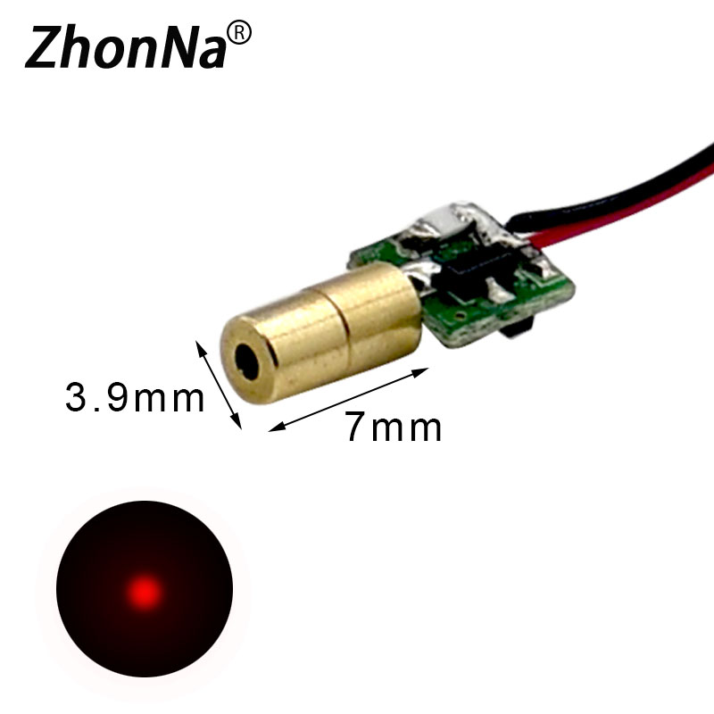 650nm 5mW Red Laser Module Sin - Industrial Grade Laser avaliação e preço