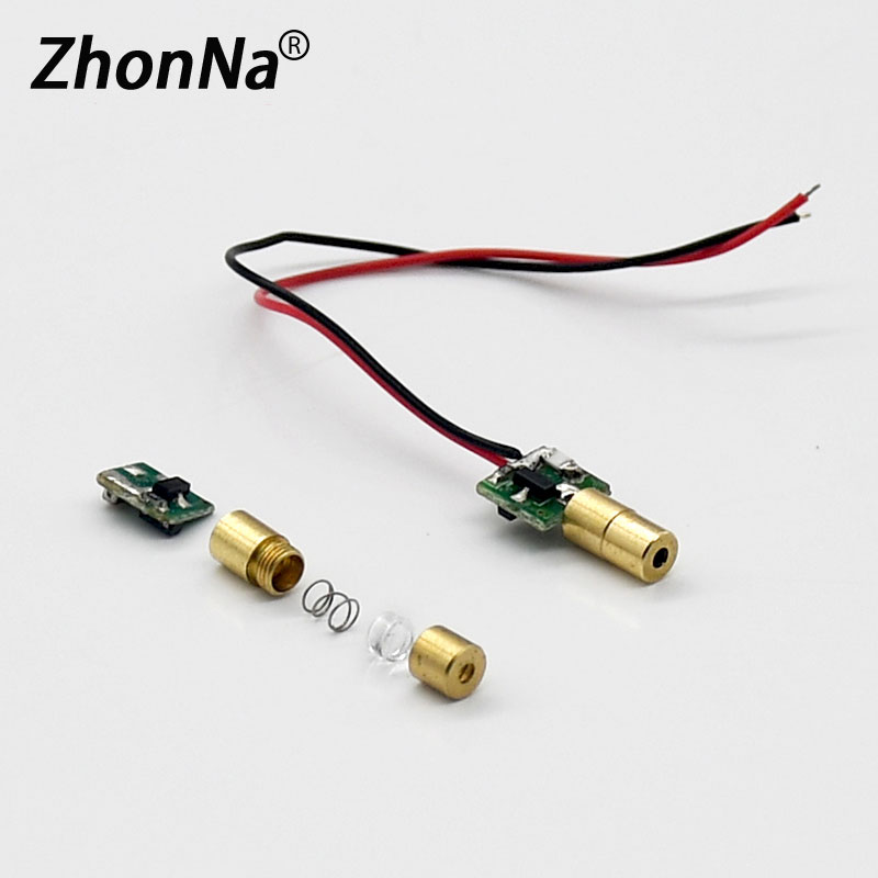 650nm 5mW Red Laser Module Sin - Industrial Grade Laser avaliação e preço
