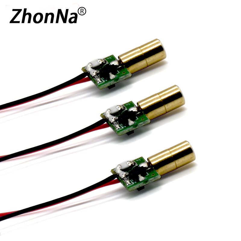 650nm 5mW Red Laser Module Sin - Industrial Grade Laser avaliação e preço