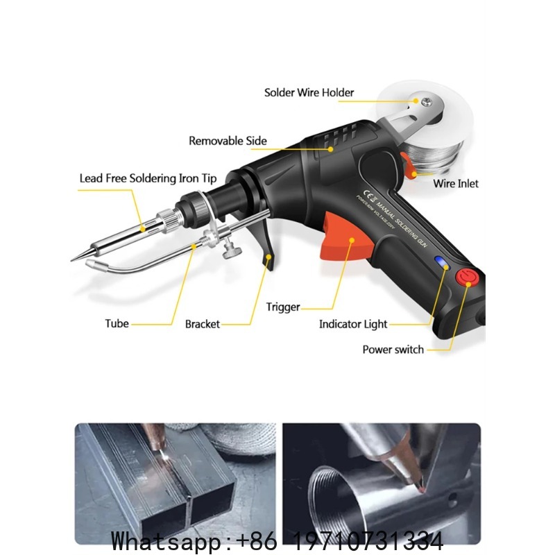 60W Soldering Iron Set Interna - Industrial Laser Welding Gun avaliação e preço