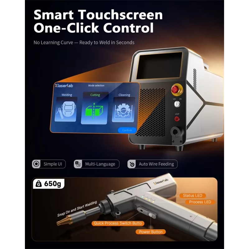 Weld Cut Clean Engrave 4 In 1  - Industrial Laser Welding Machine avaliação e preço