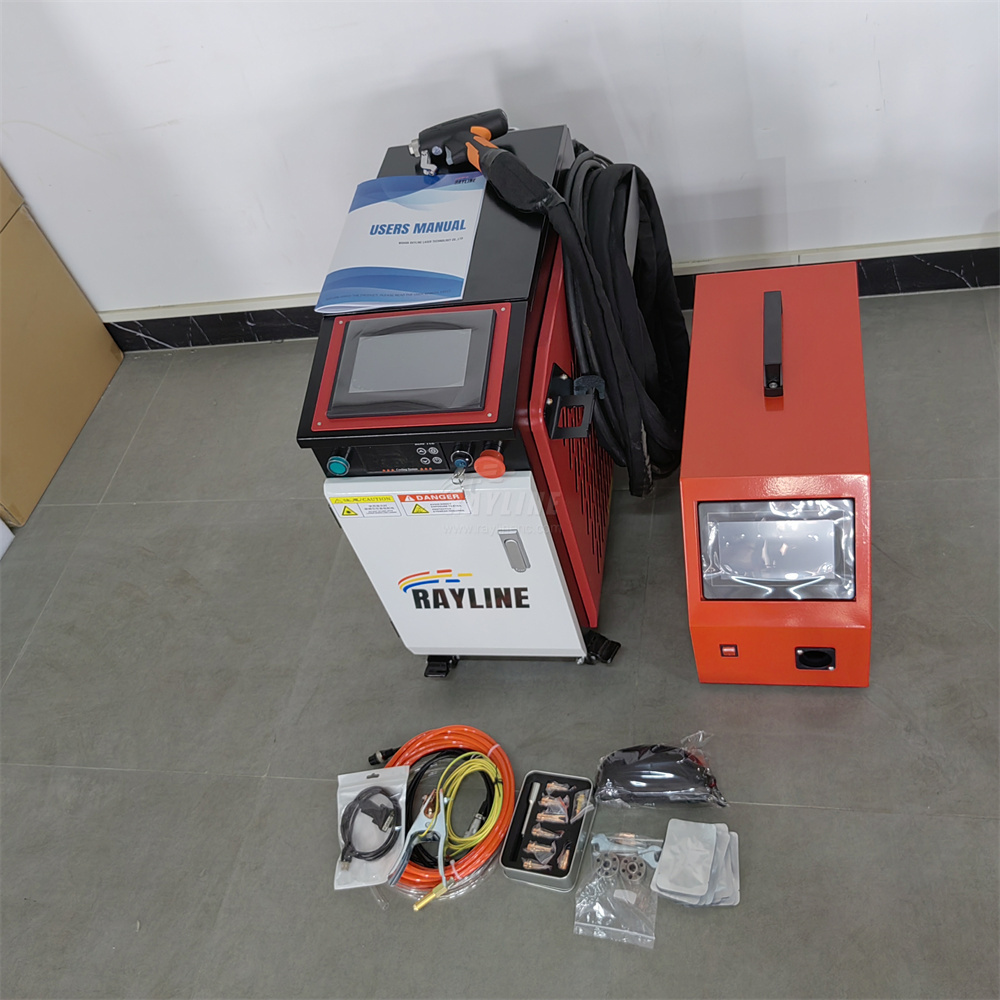 Rayline 1500W 3-in-1 Laser Mac - Industrial Laser Cleaning Equipment avaliação e preço