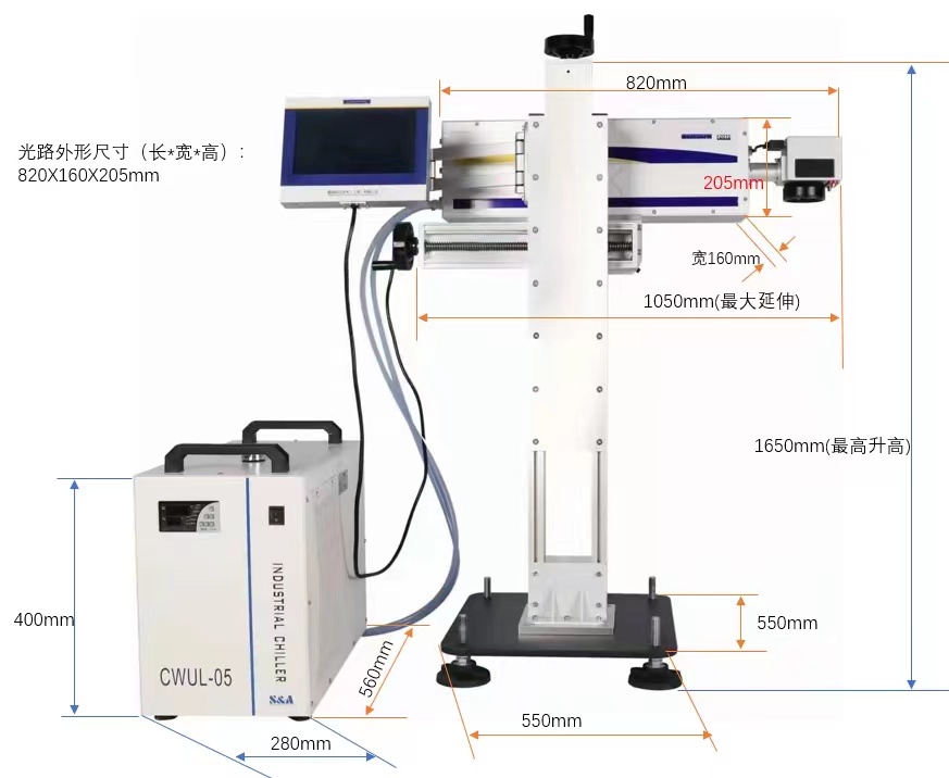 F20 Industrial 20W UV Laser Ma - Industrial Uv Laser avaliação e preço