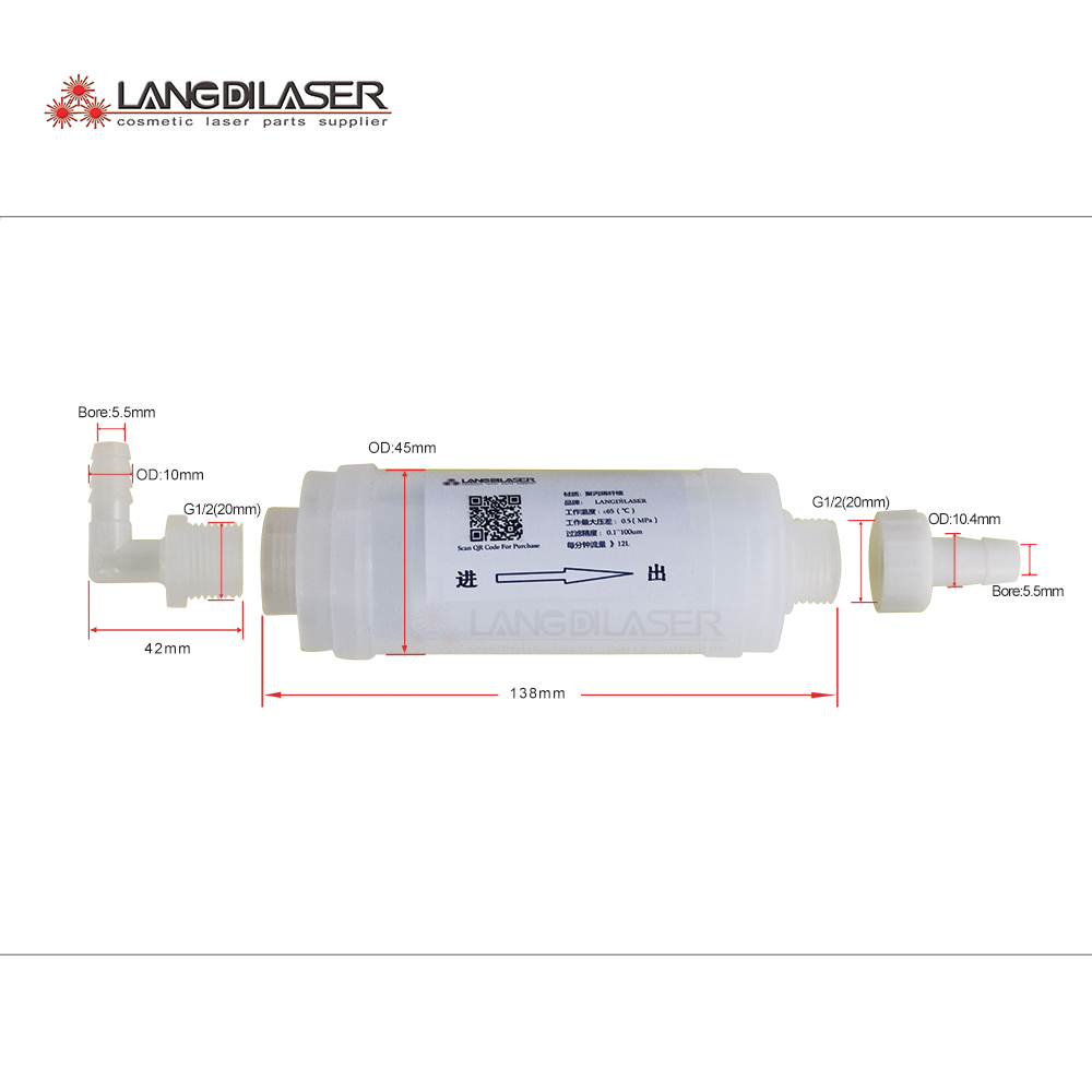 Diode Laser Water Filter Syste - Industrial Laser Machine Hair Removal avaliação e preço