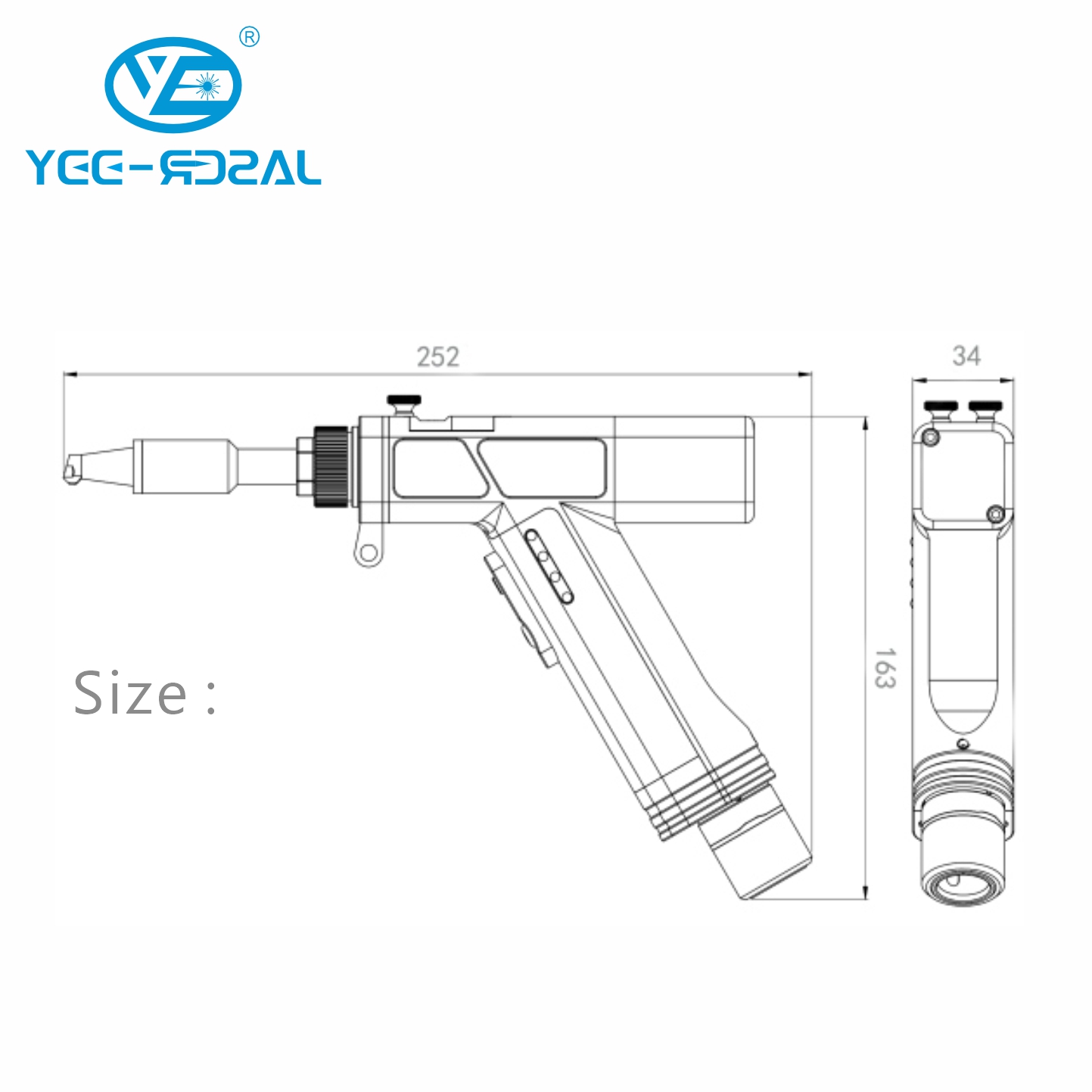 NEW 2000W SUP28T  Handheld Las - Industrial Laser Welding Gun avaliação e preço