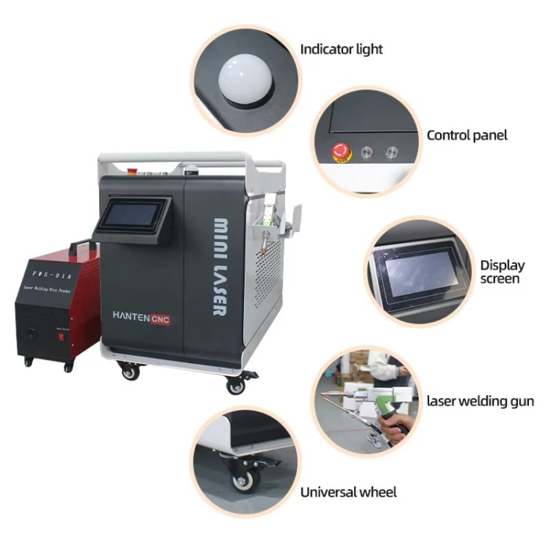 Industrial 2000W 1500 Watt CW  - Industrial Laser Welding Gun avaliação e preço