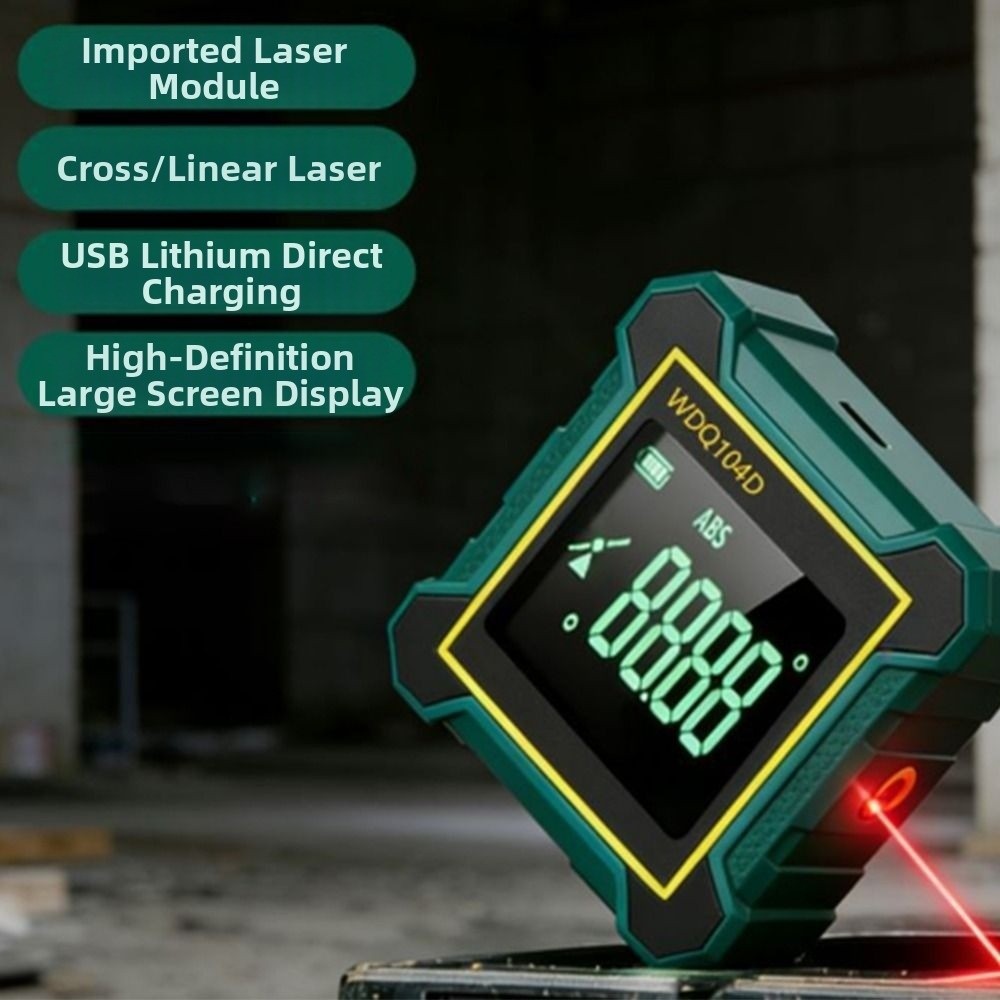 4-Side Magnetic Digital Level  - Industrial Laser Alignment avaliação e preço