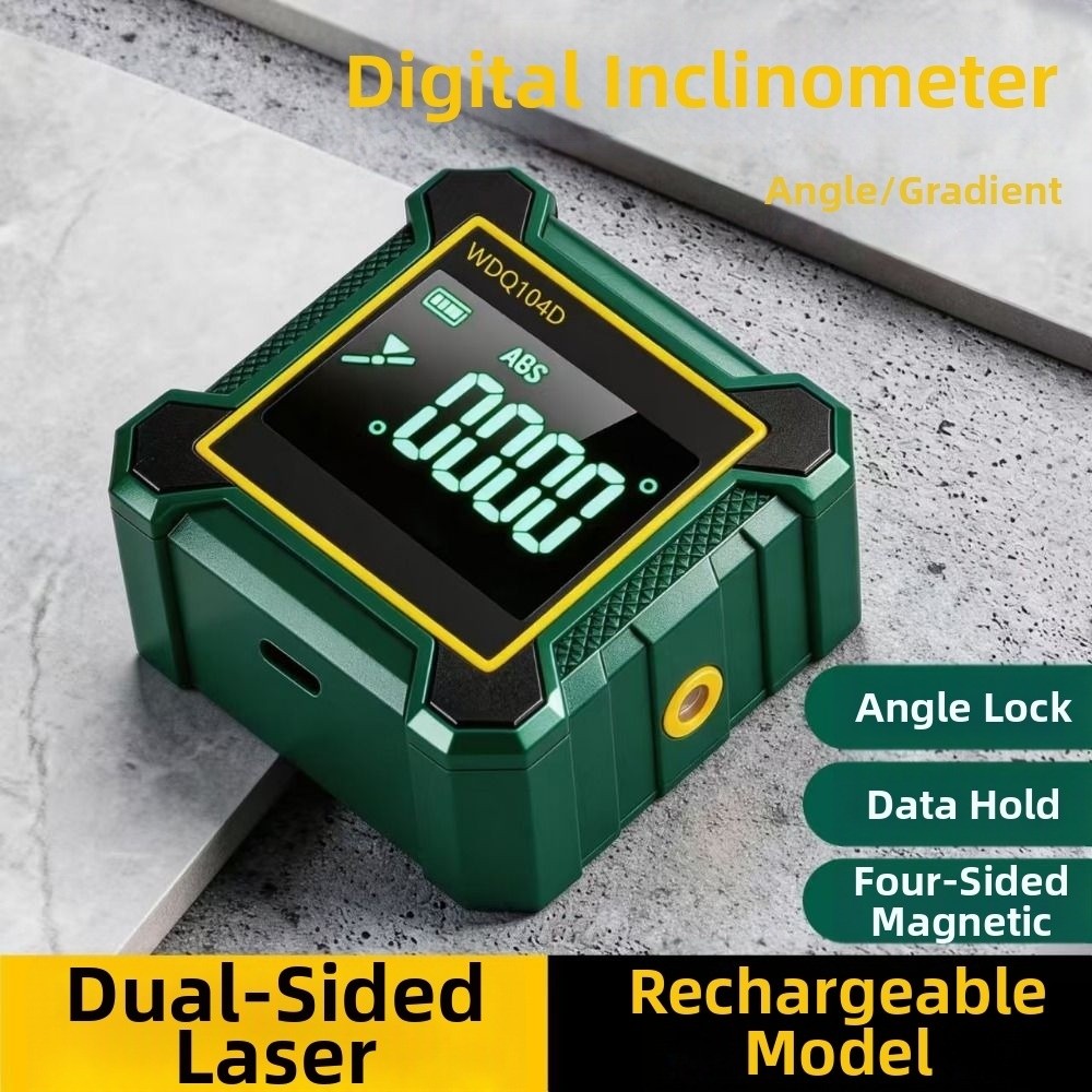 4-Side Magnetic Digital Level  - Industrial Laser Alignment avaliação e preço