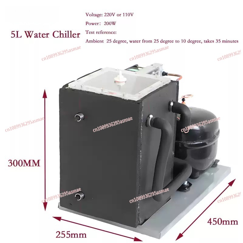 5L chiller compressor, oxygen  - Laser Chiller Water Cooler avaliação e preço