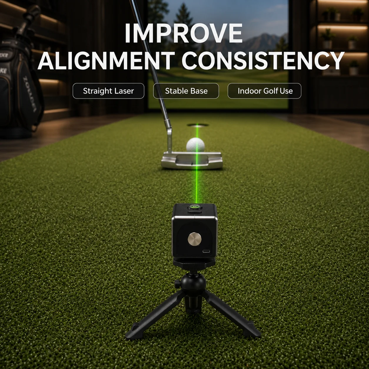 Golf Putting Alignment Laser,  - Industrial Laser Alignment avaliação e preço