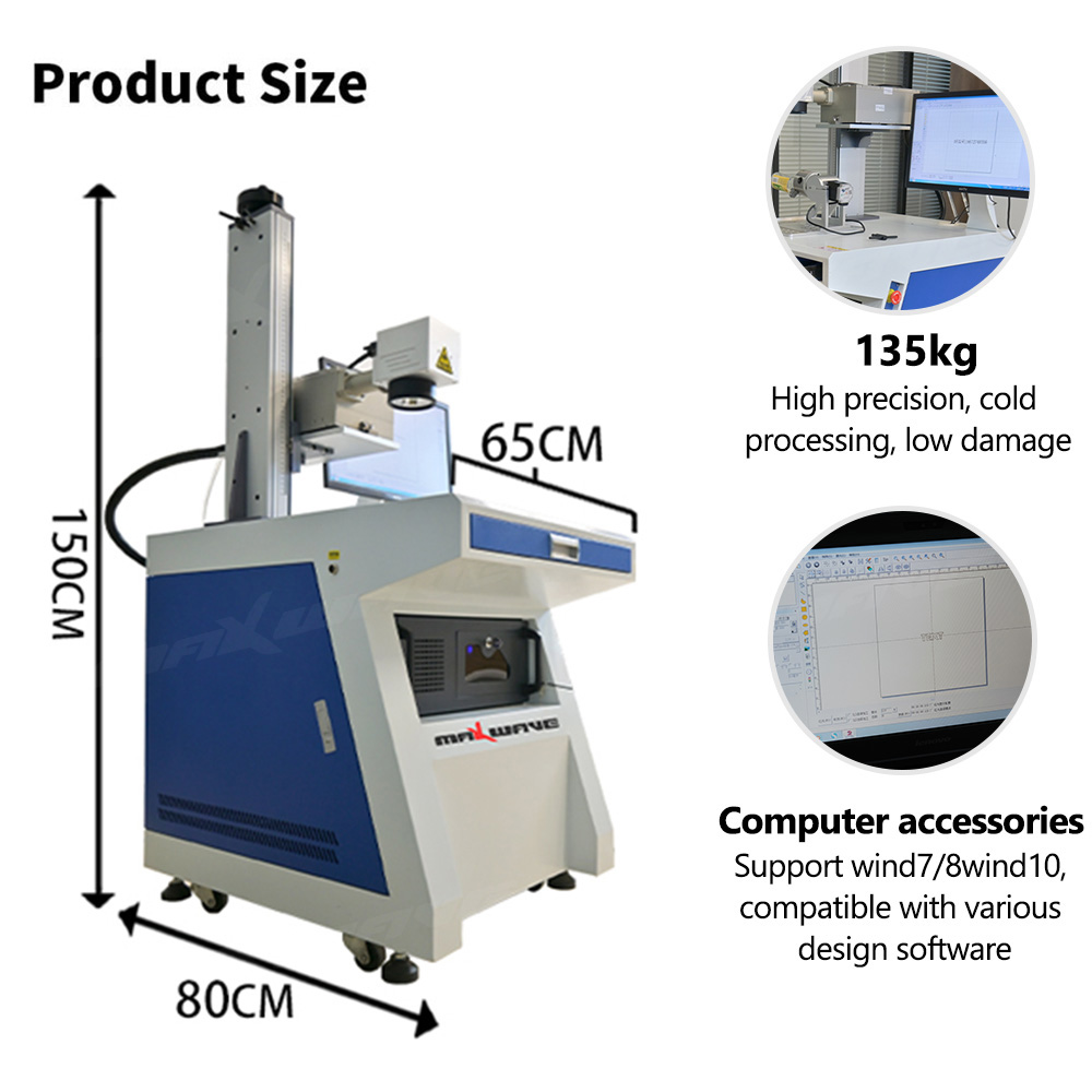UV Laser Marking Machine Porta - Industrial Uv Laser avaliação e preço