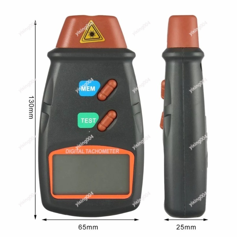 Digital Laser Speed Tester, Po - Industrial Laser Tachometer avaliação e preço