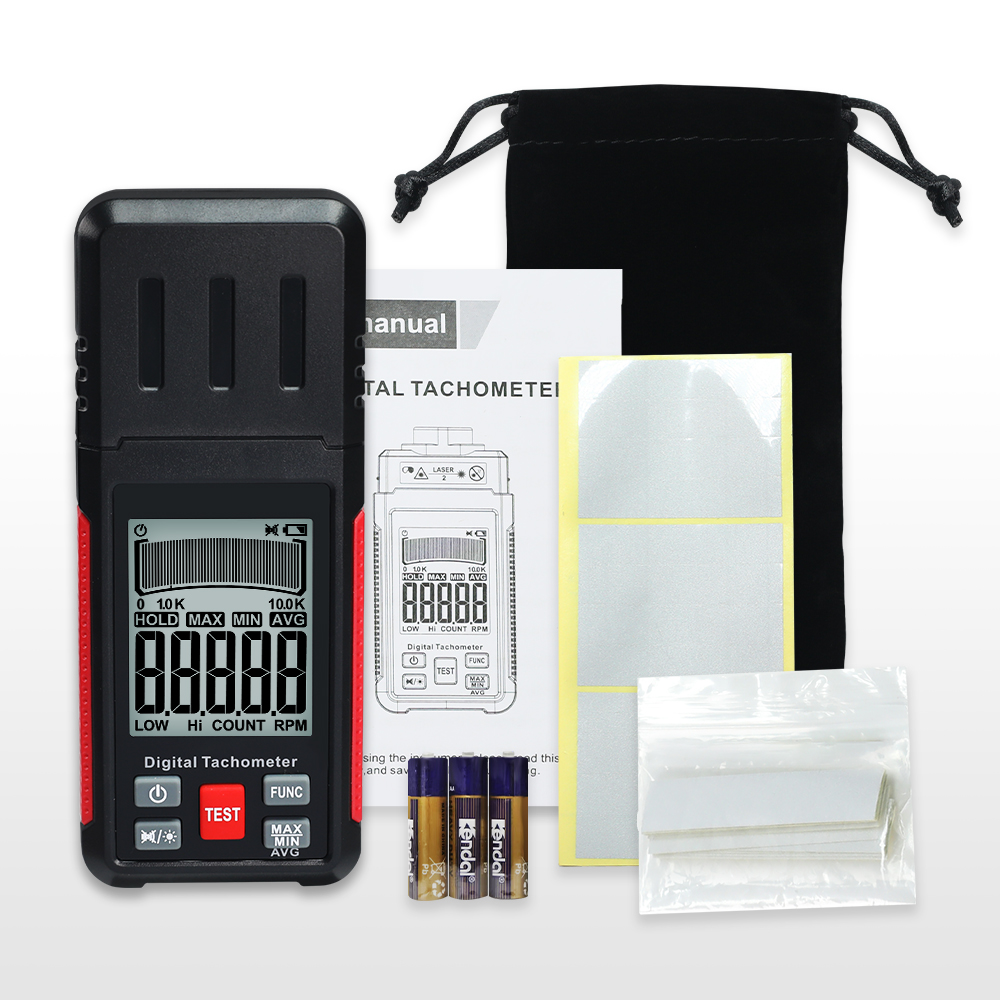 Digital High-Precision Tachome - Industrial Laser Tachometer avaliação e preço