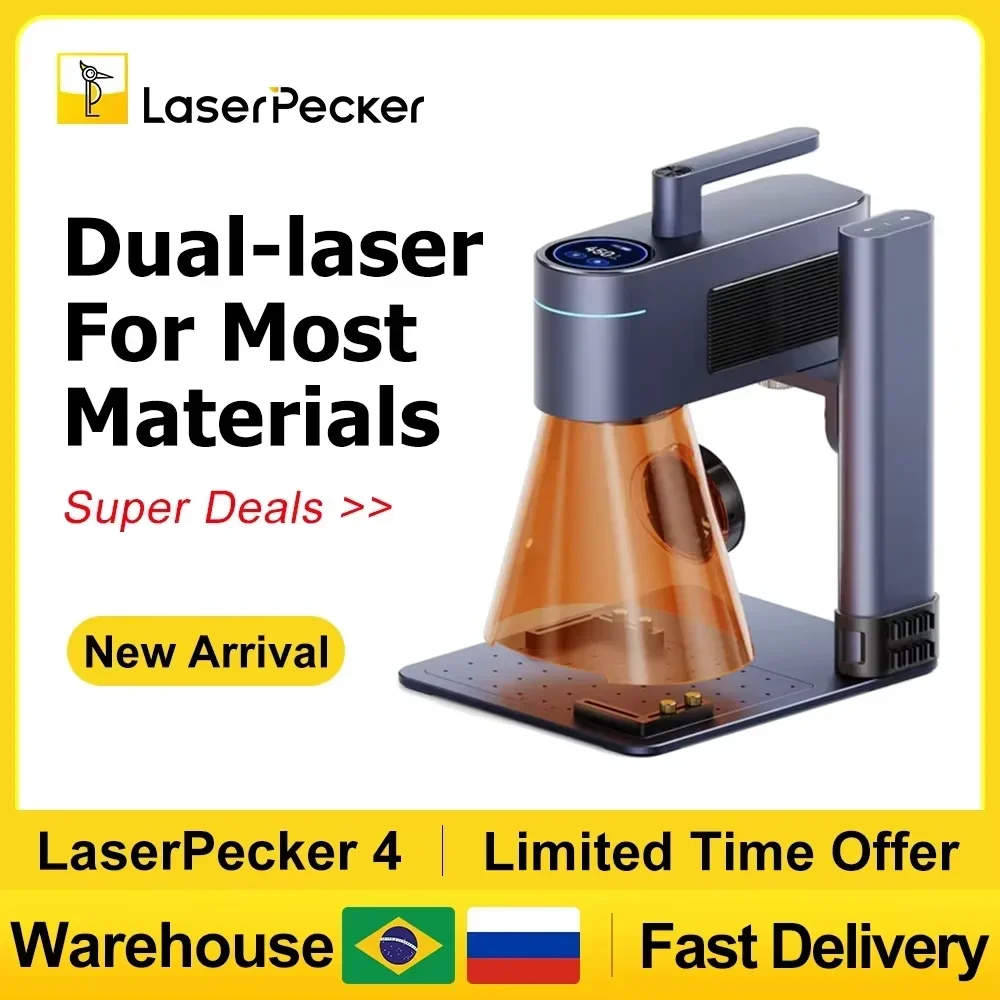 LASERPECKER 4 LP4 Laser Engrav - Industrial Laser Engraving Machine avaliação e preço