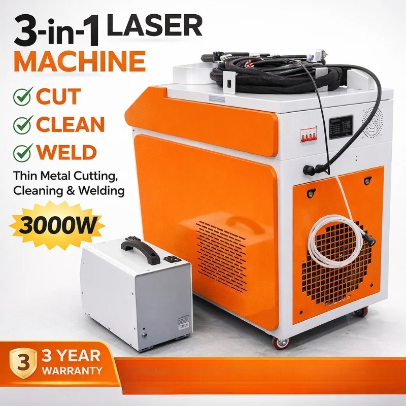 Welding Machine 3 in 1 Laser C - Industrial Laser Welding Machine avaliação e preço