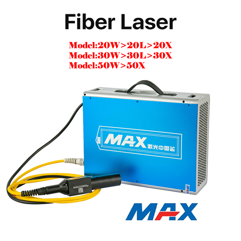 Original MAX Brand 20W 30W 50W - Fiber Laser Source 20W avaliação e preço