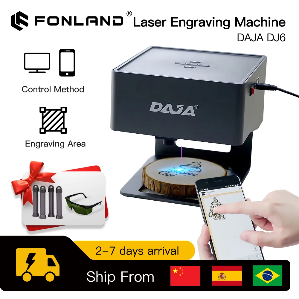 DAJA Laser Engraver CNC DIY DJ - Industrial Laser Engraving Machine avaliação e preço