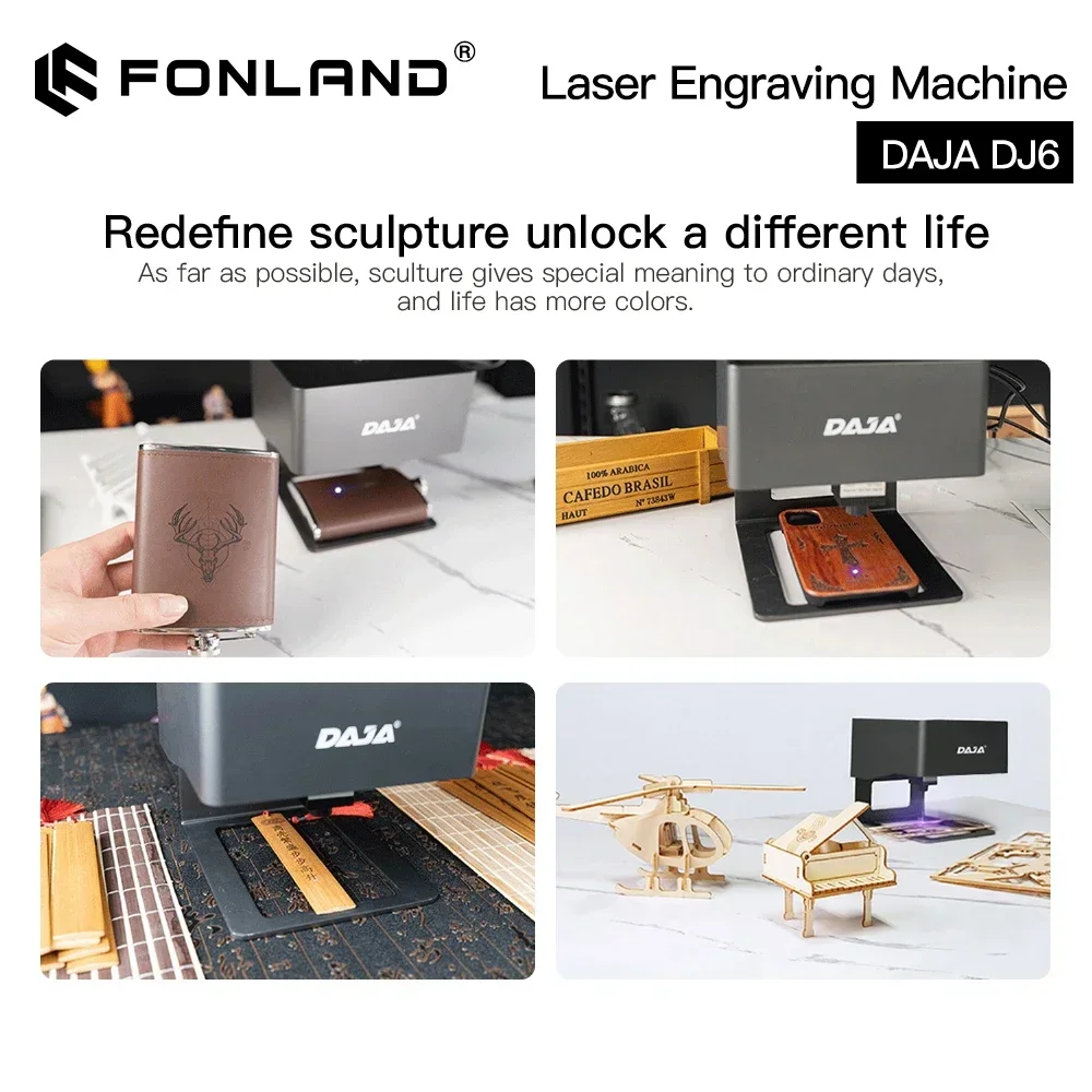 DAJA Laser Engraver CNC DIY DJ - Industrial Laser Engraving Machine avaliação e preço