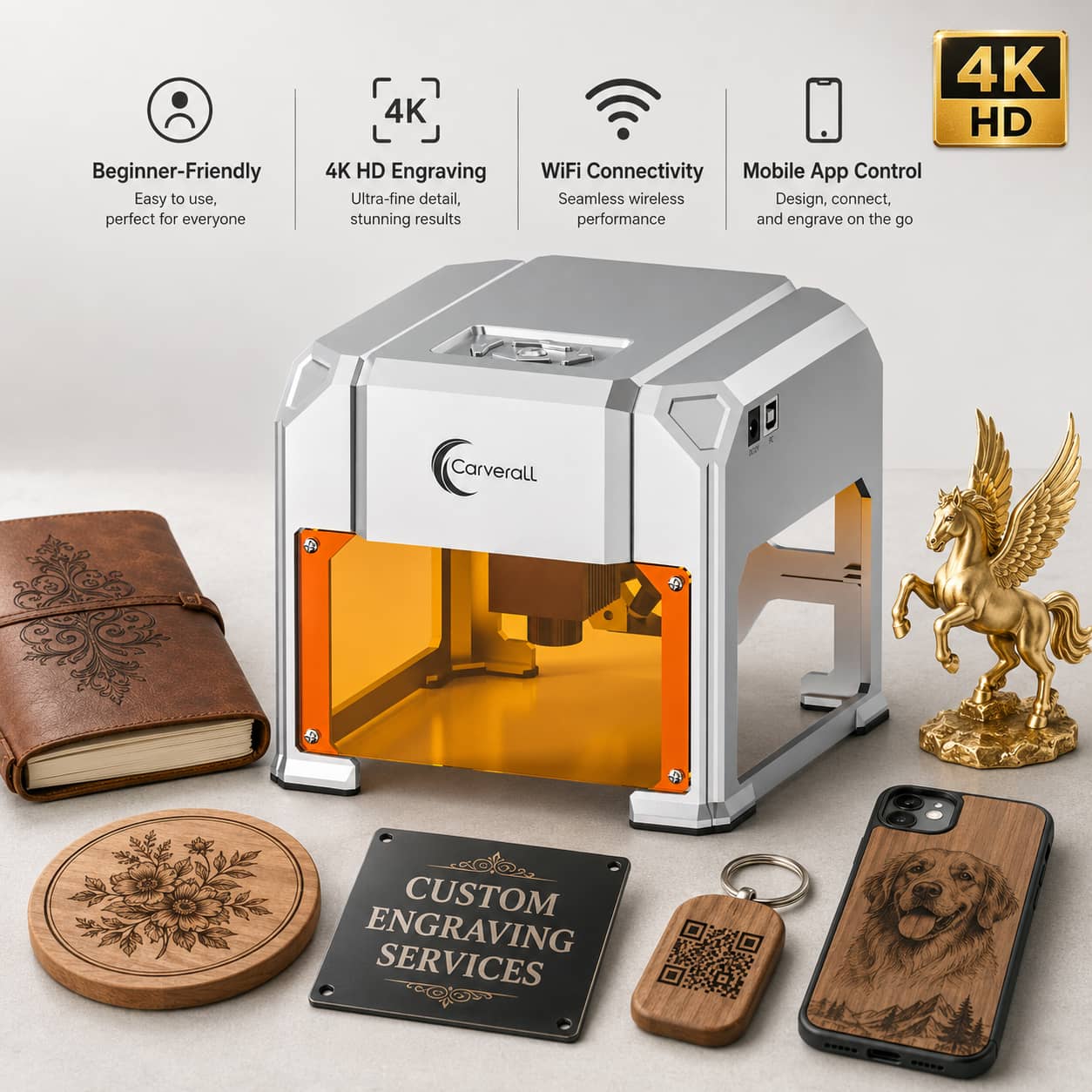 Carverall Laser Engraver Machi - Industrial Laser Engraving Machine avaliação e preço