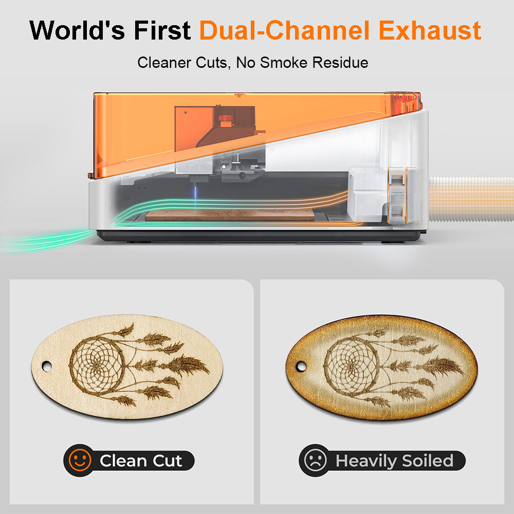 TOOCAA NOVA 20W Beginner-Frien - Industrial Laser Engraving Machine avaliação e preço