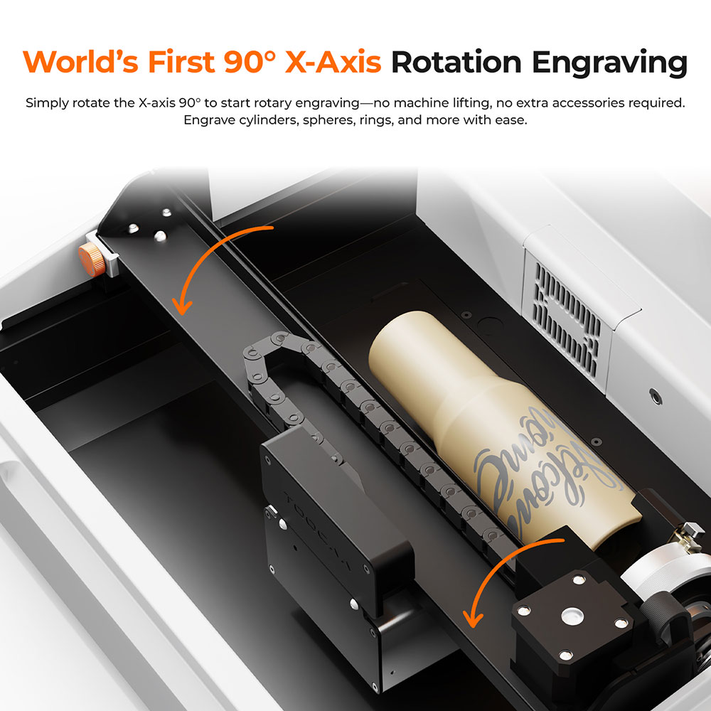 TOOCAA NOVA 20W Beginner-Frien - Industrial Laser Engraving Machine avaliação e preço