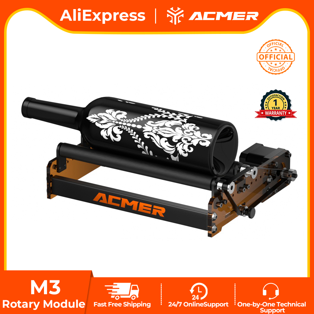 ACMER M3 Laser Rotary Roller 3 - Industrial Laser Engraving Machine avaliação e preço