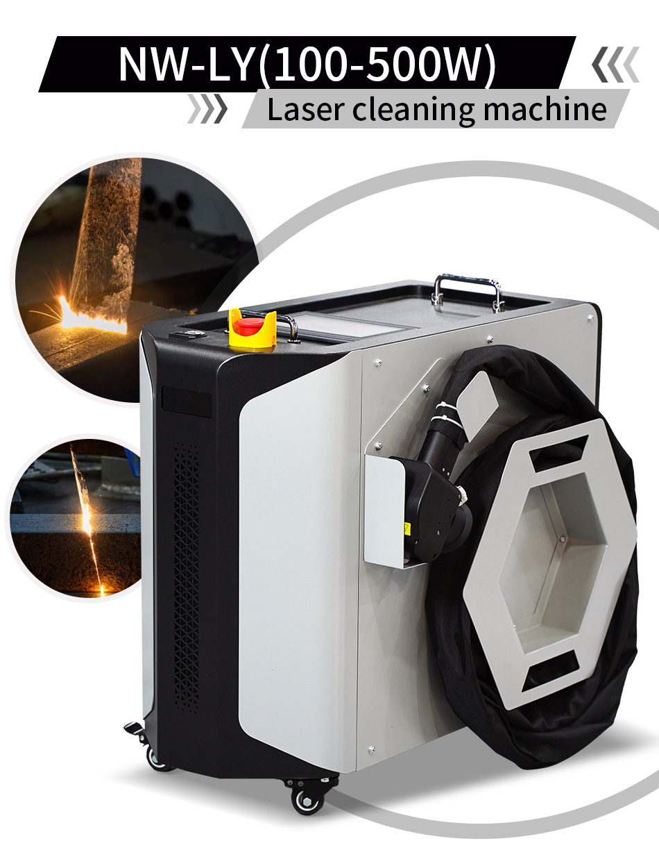 Laser Cleaning Machine for Rus - Industrial Laser Cleaning Equipment avaliação e preço