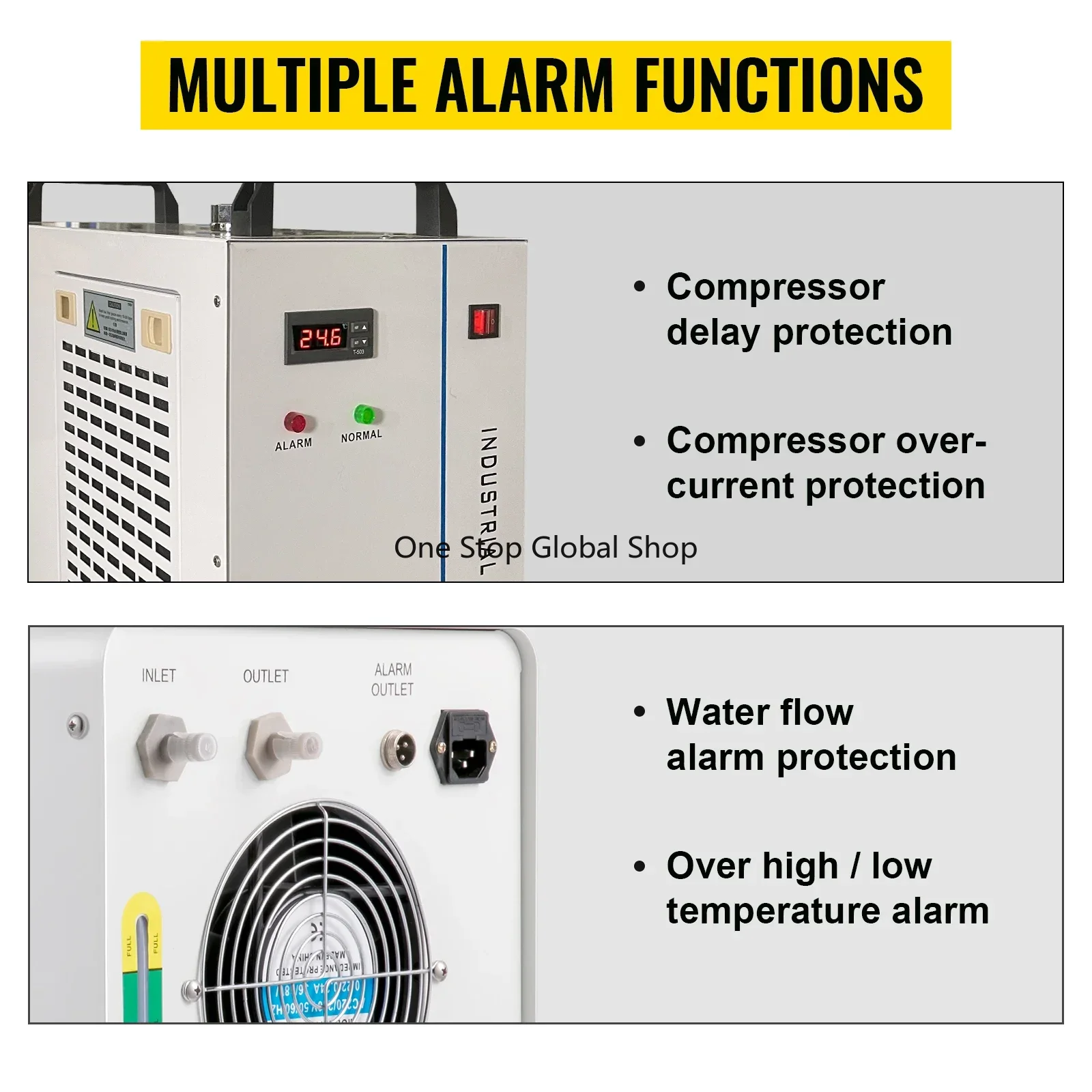 Industrial Water Cooler Laser  - Laser Chiller Water Cooler avaliação e preço