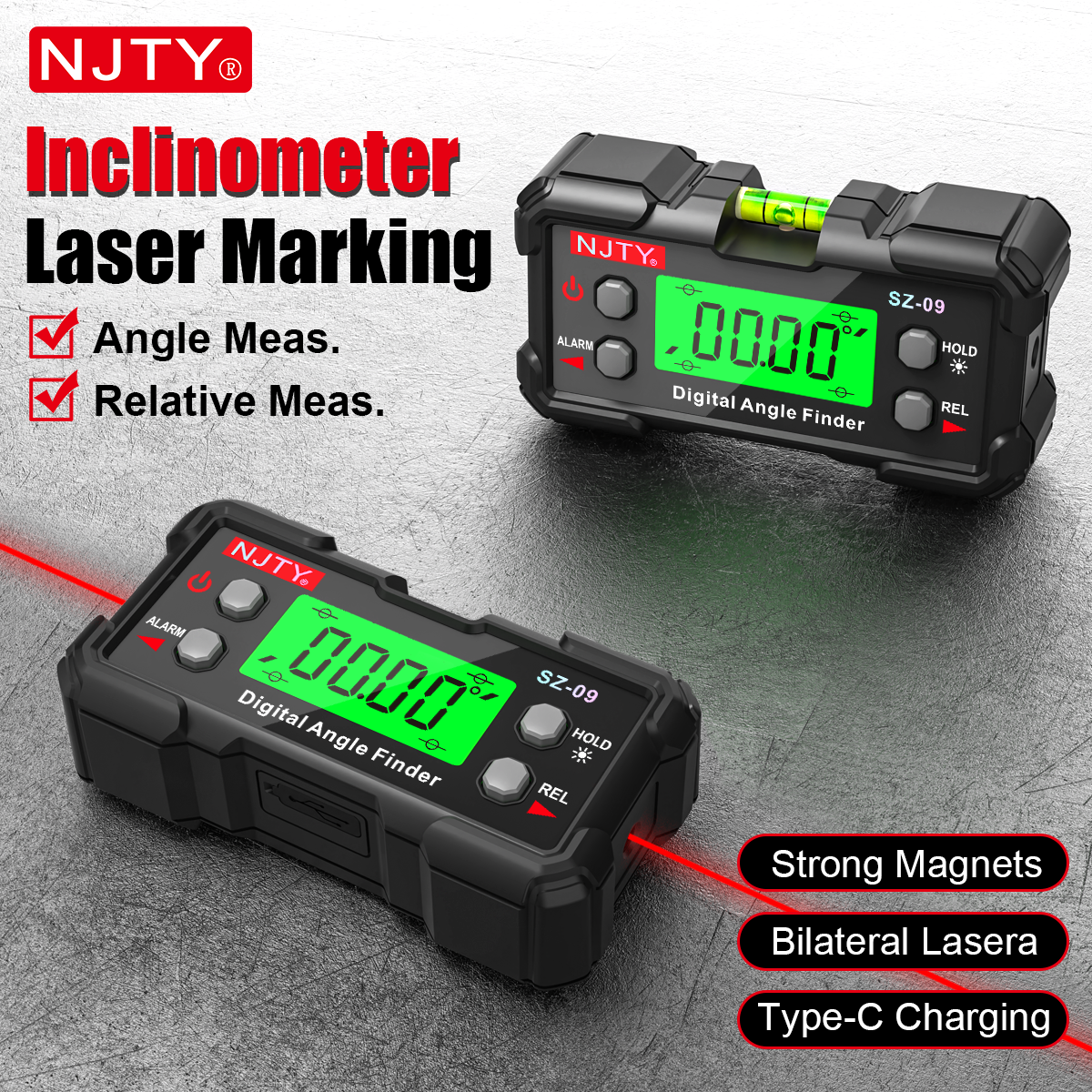 Digital Laser Angle Gauge High - Industrial Laser Alignment avaliação e preço