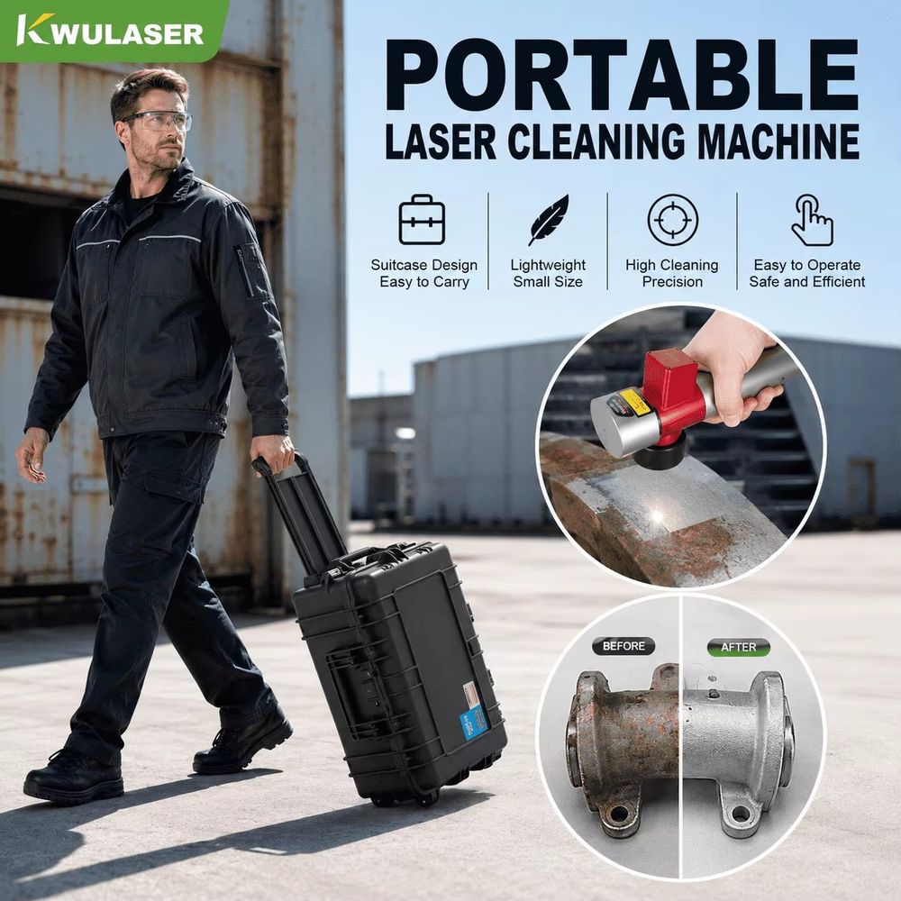 Pulsed Laser Surface Treatment - Industrial Laser Cleaning Equipment avaliação e preço