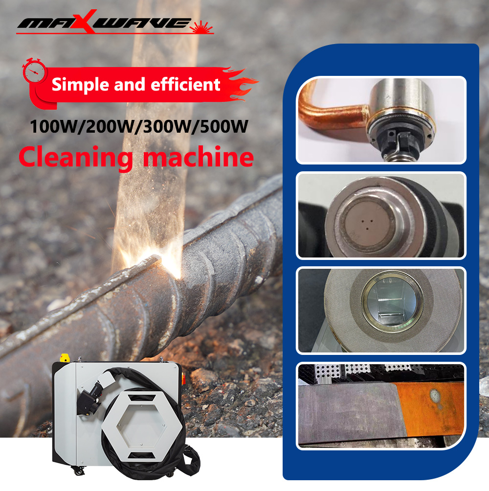 Maxwave 300W Laser Cleaner Por - Industrial Laser Cleaning Equipment avaliação e preço