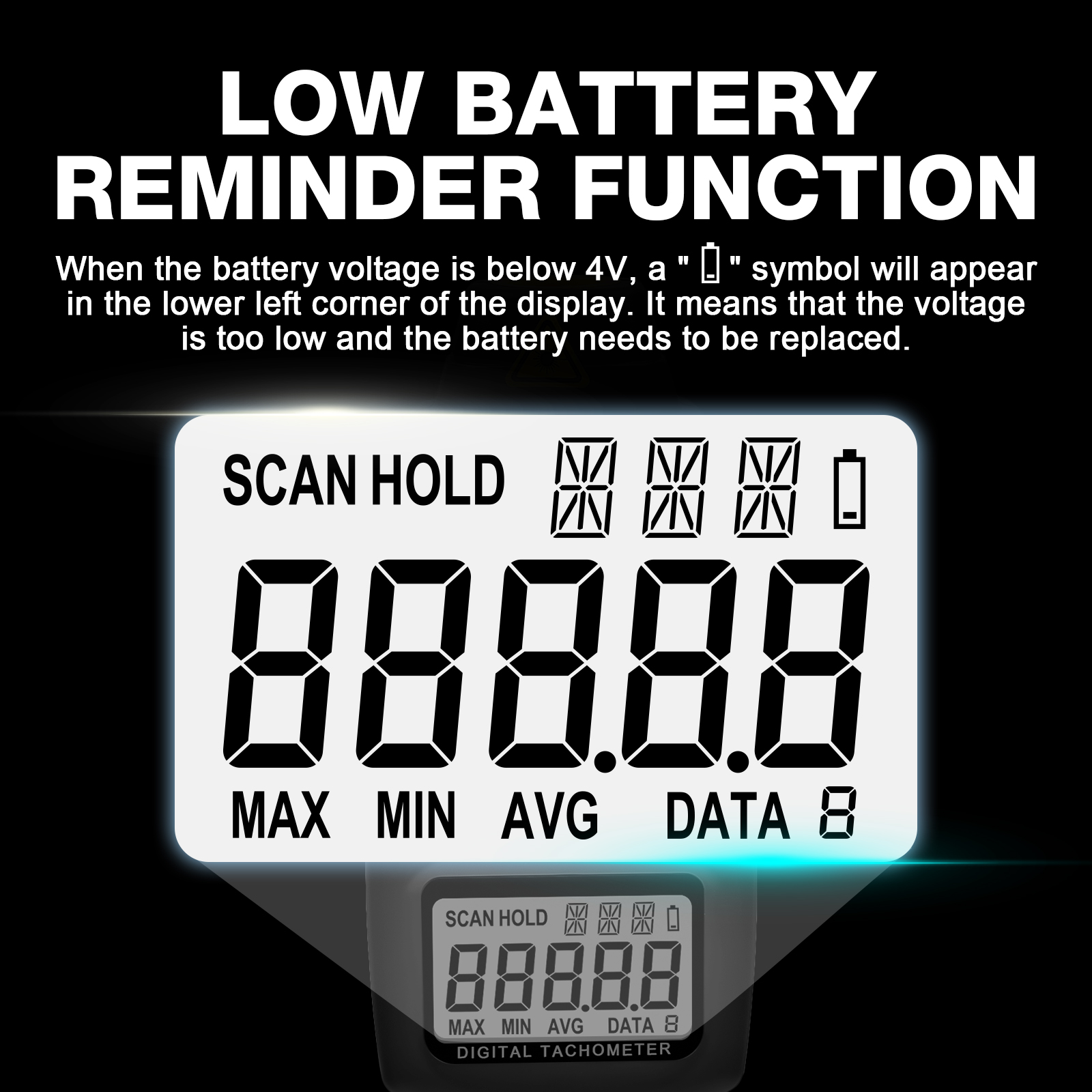 HP-9236C Digital Tachometer, 2 - Industrial Laser Tachometer avaliação e preço
