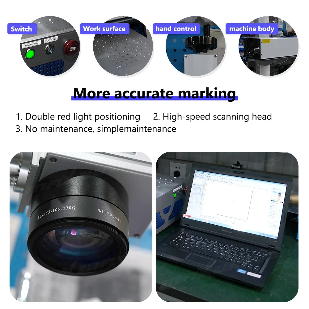 Fiber UV Laser Marking Printin - Industrial Uv Laser avaliação e preço