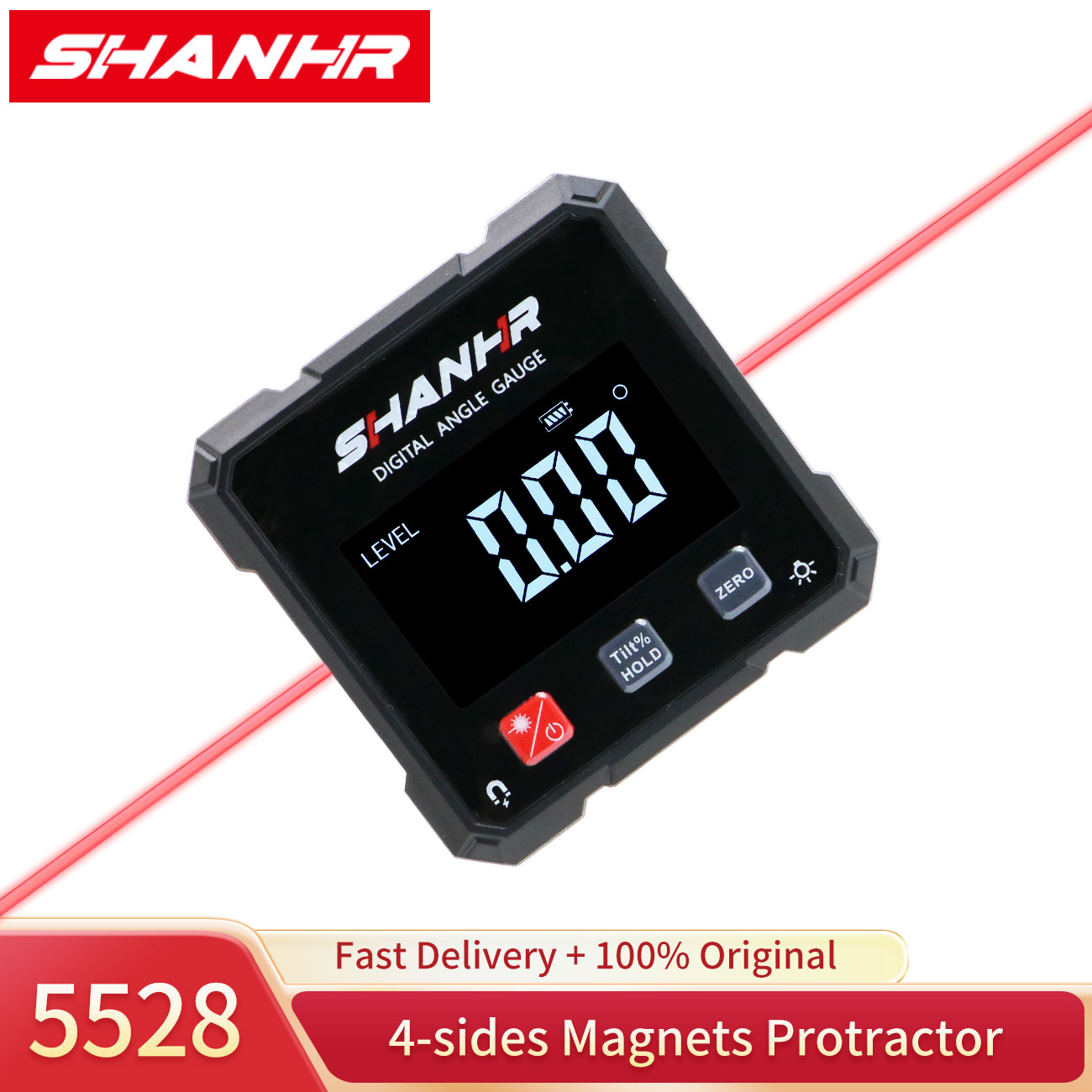 SHANHR Electronic Protractor 4 - Industrial Laser Alignment avaliação e preço