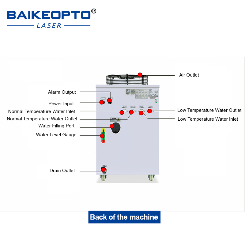 FL-1500 Industrial Water Chill - Laser Chiller Water Cooler avaliação e preço