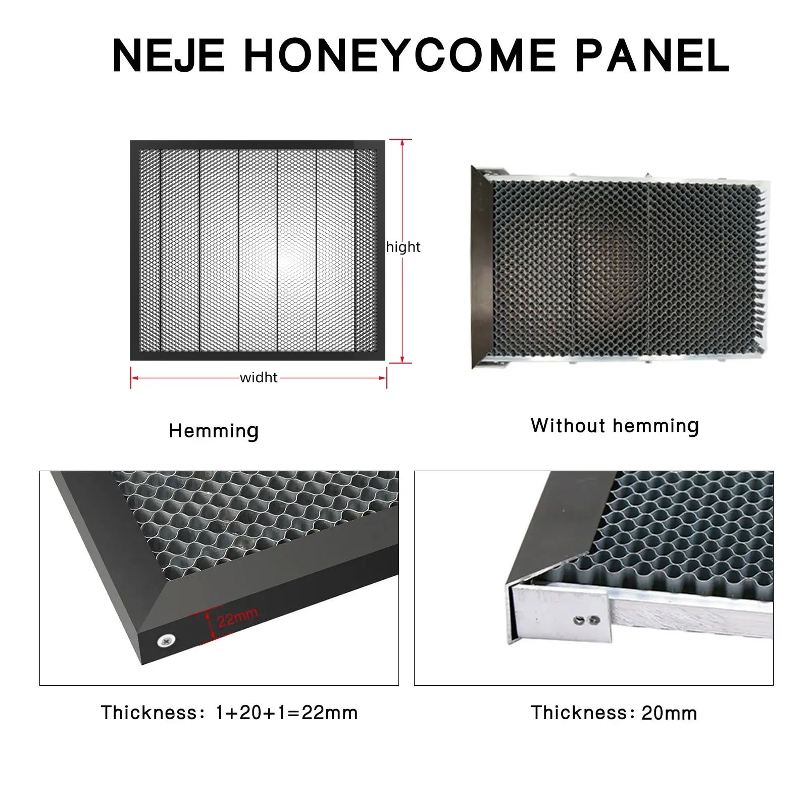 NEJE Laser Honeycomb Bed 500×5 - Honeycomb Laser Bed avaliação e preço