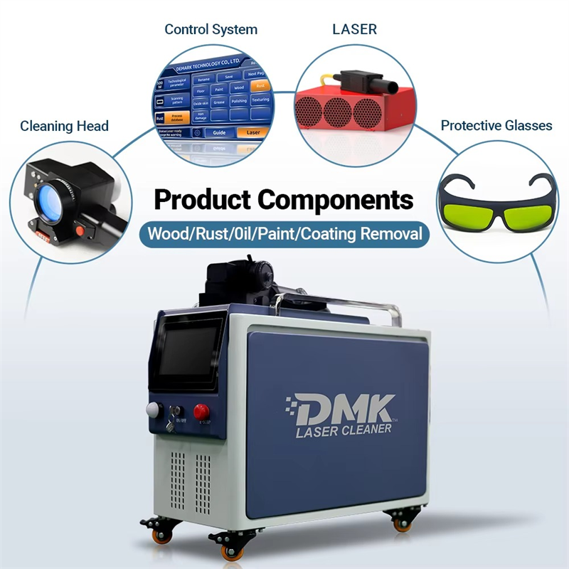 Industrial-Grade 300W Pulse La - Industrial Laser Cleaning Equipment avaliação e preço
