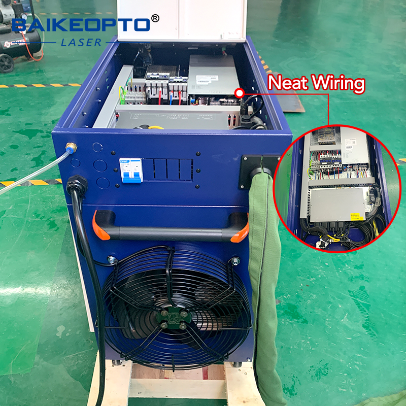 Continuous Fiber Laser Cleanin - Industrial Laser Cleaning Equipment avaliação e preço