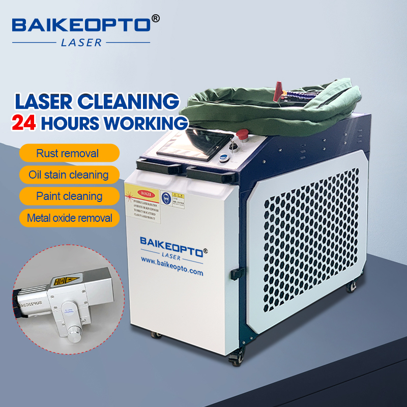 Continuous Fiber Laser Cleanin - Industrial Laser Cleaning Equipment avaliação e preço