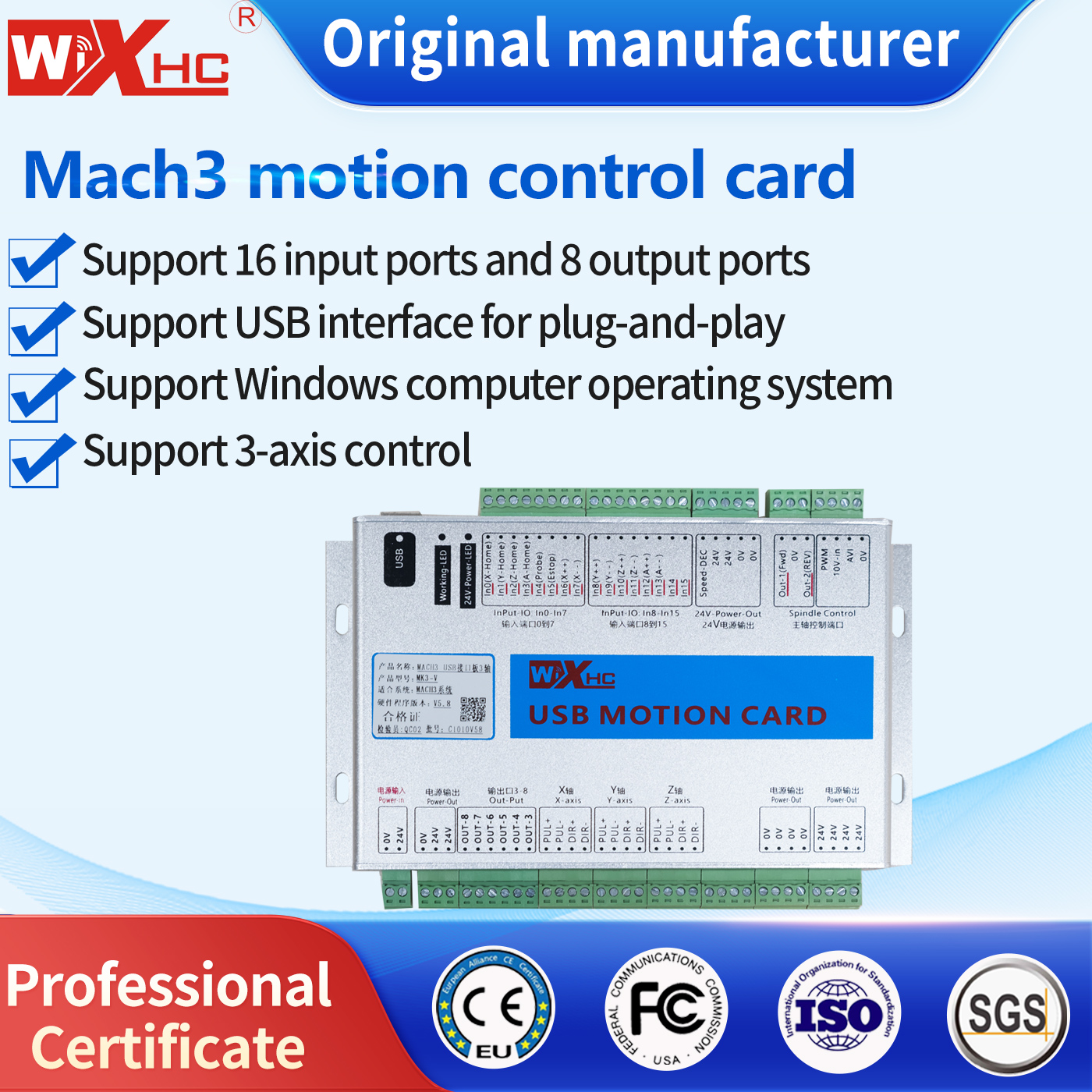 XHC MK4-V CNC Motion Controlle - Cnc Router Machine avaliação e preço
