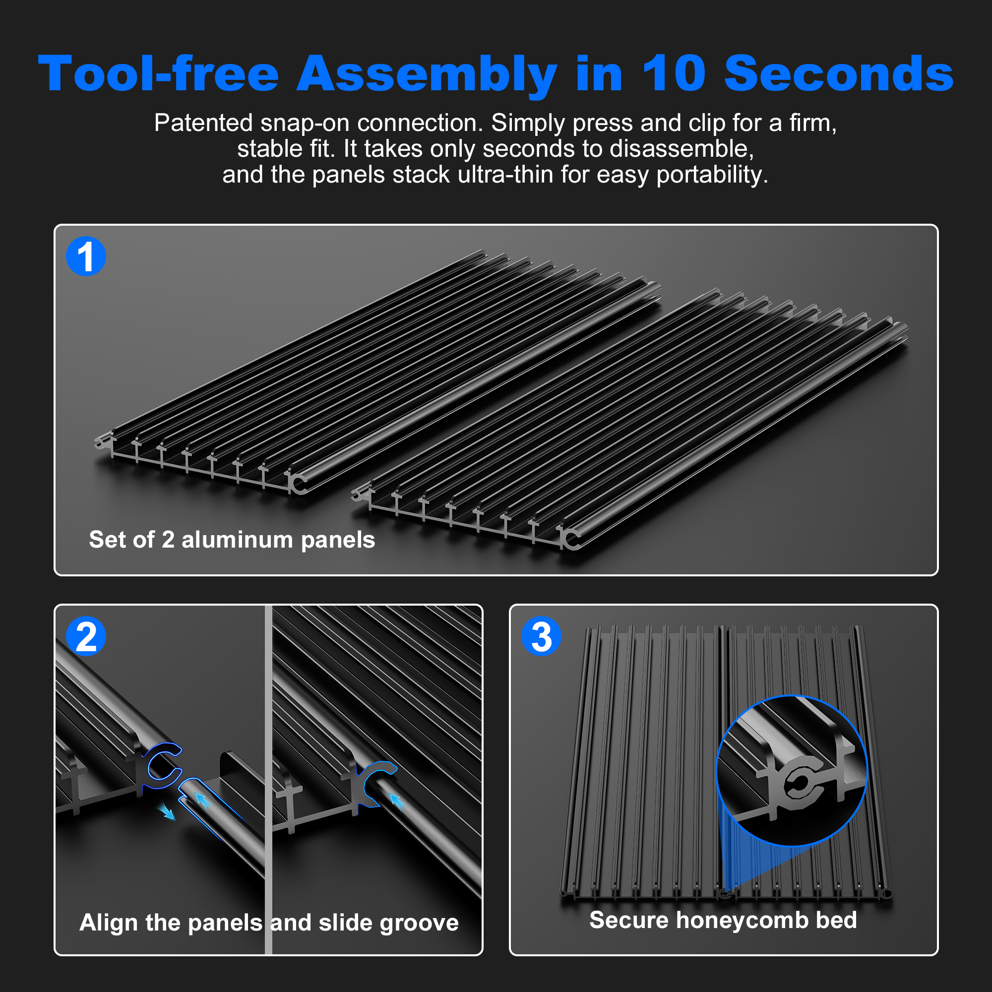 Laservii M1S Upgraded Aluminum - Honeycomb Laser Bed avaliação e preço