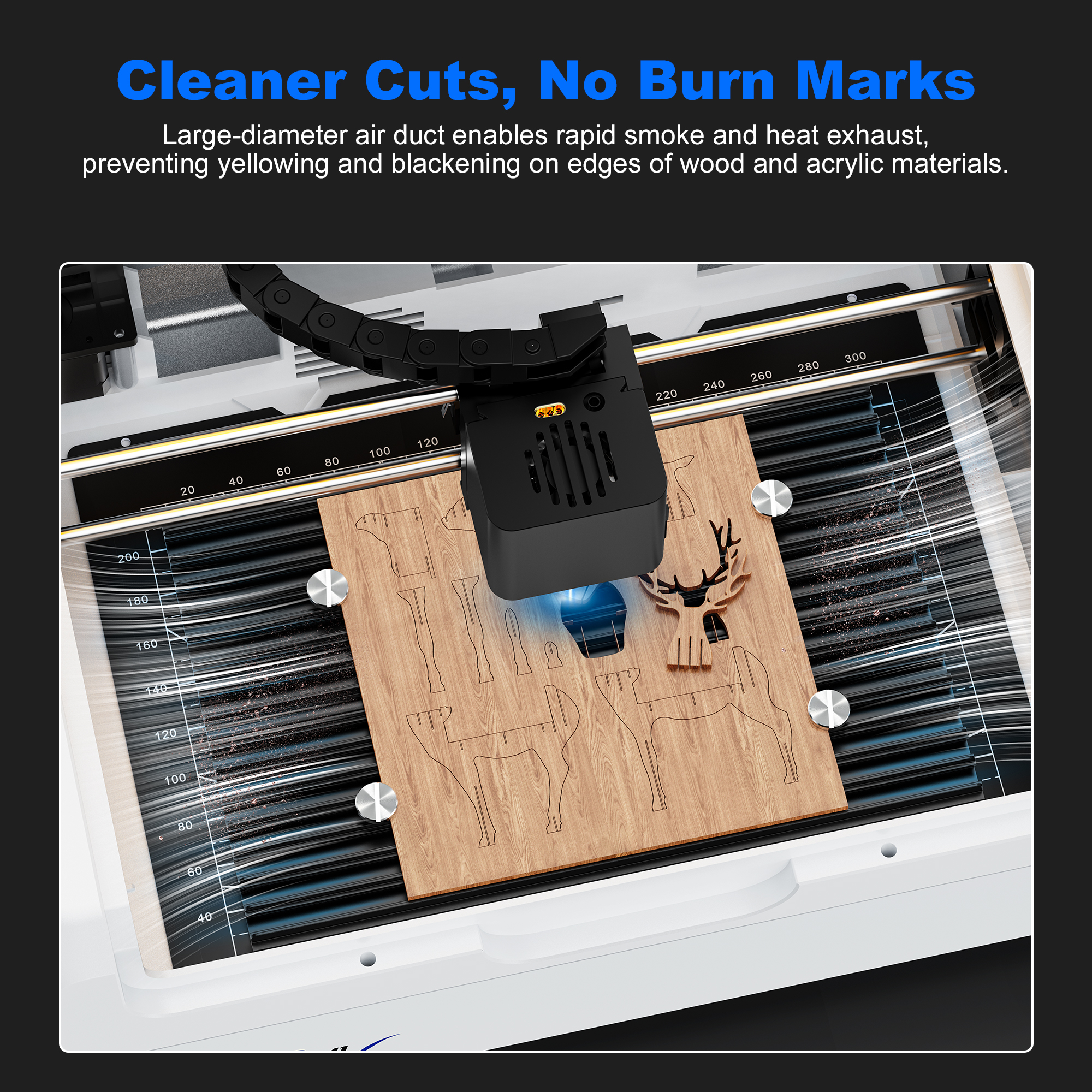 Laservii M1S Upgraded Aluminum - Honeycomb Laser Bed avaliação e preço